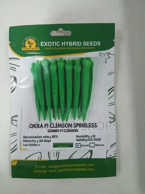 Okro Seeds for Your Home Garden
