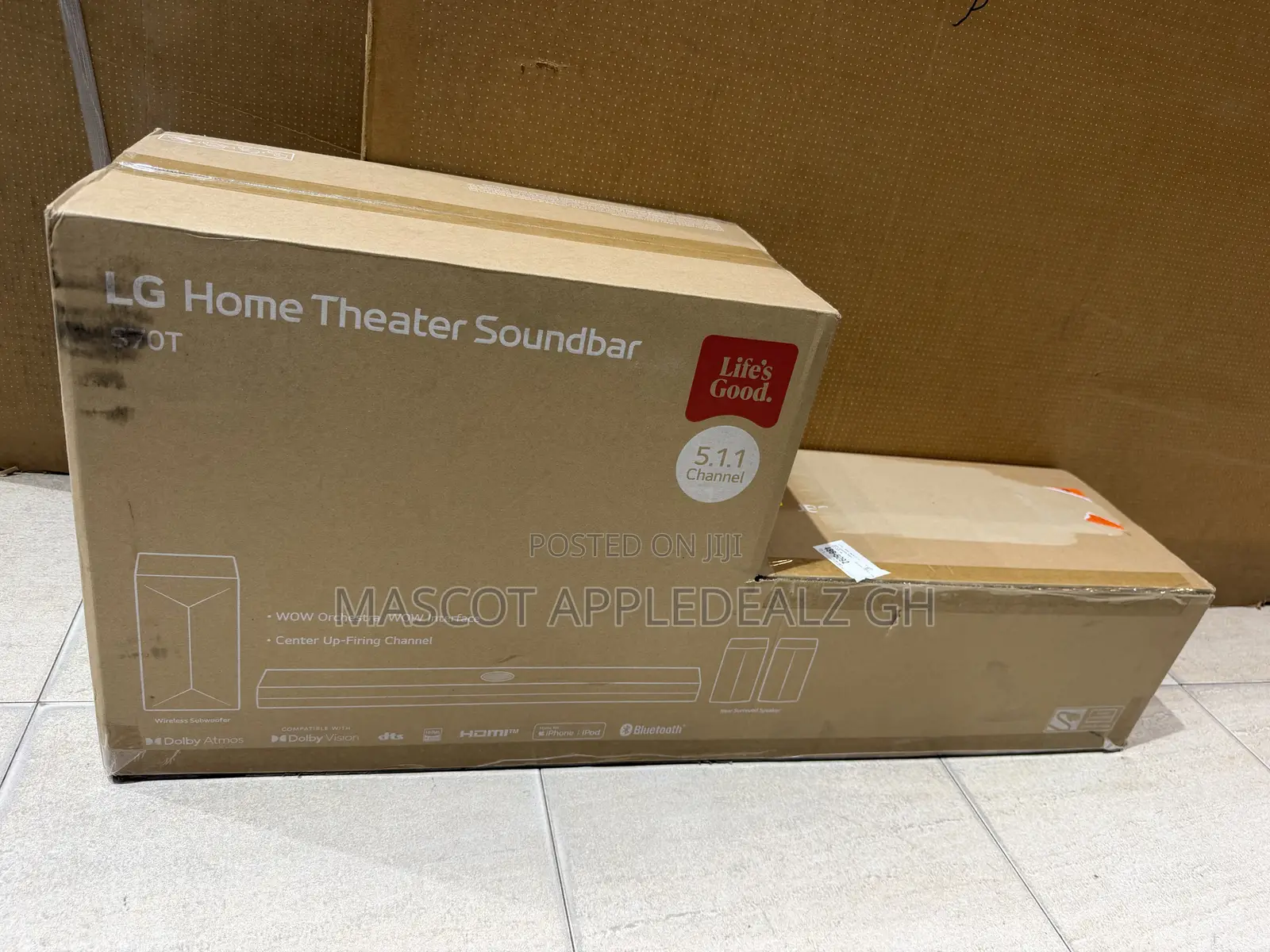 LG - 5.1.1-Channel S70TR Home Theater Soundbar With Wireless Subwoofer