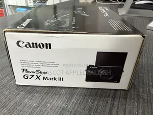 Canon PowerShot G7X Mark III