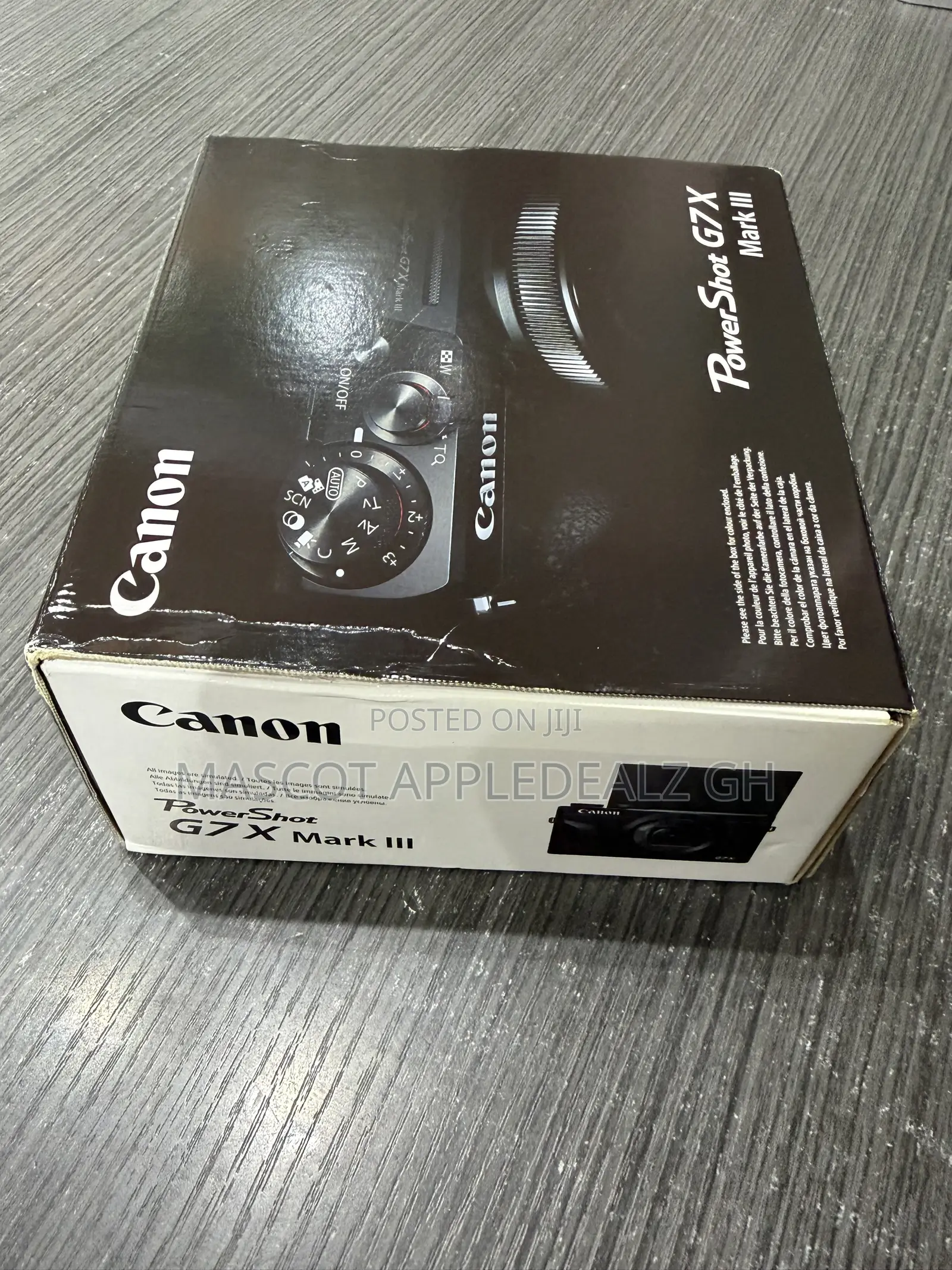 Canon PowerShot G7X Mark III