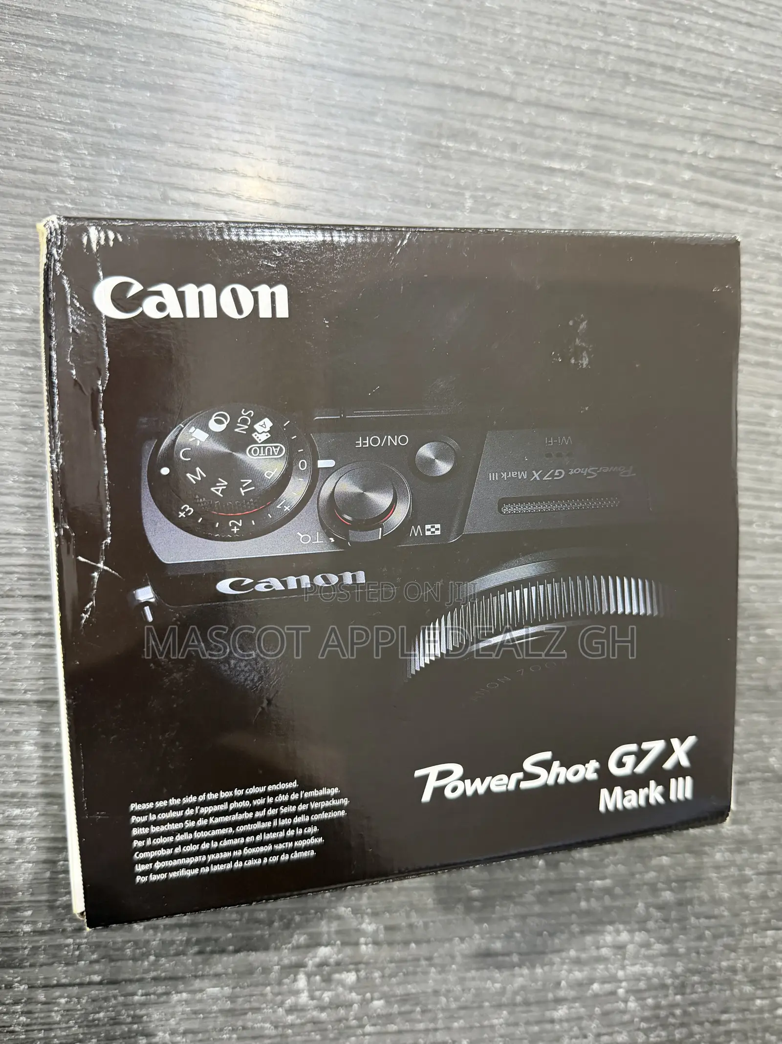 Canon PowerShot G7X Mark III