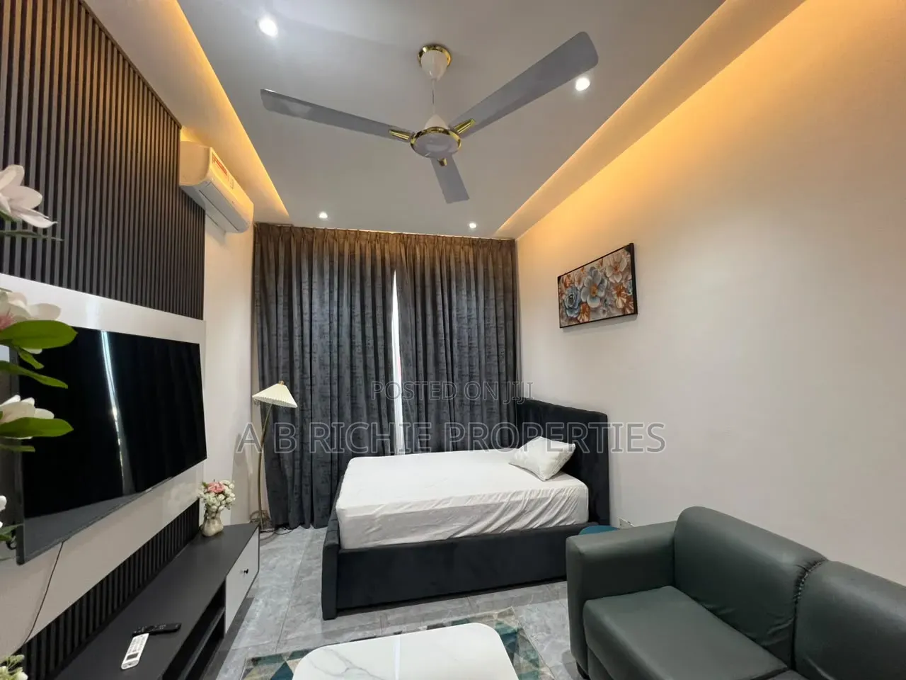 Furnished 1bdrm Apartment in Ab Richie Properties, Police Station