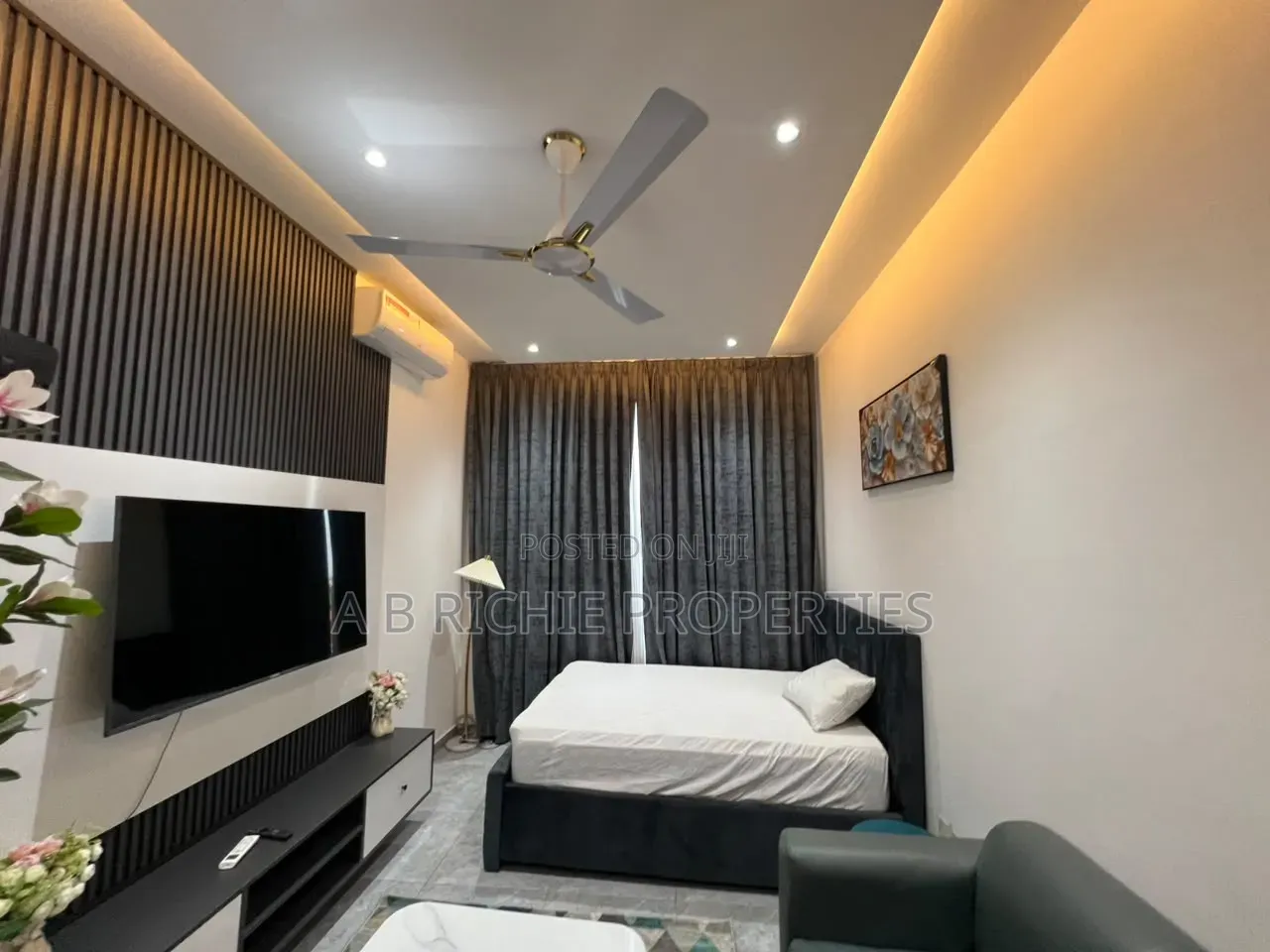 Furnished 1bdrm Apartment in Ab Richie Properties, Police Station