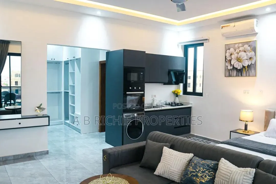 Furnished 1bdrm Apartment in Ab Richie Properties, Police Station