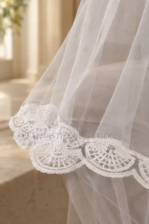 Luxury Cathedral Wedding Long Bridal Veil With Comb