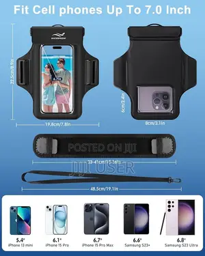 Waterproof Phone Pouch & Armband, Underwater Water Proof Phone Case