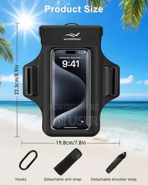 Waterproof Phone Pouch & Armband, Underwater Water Proof Phone Case