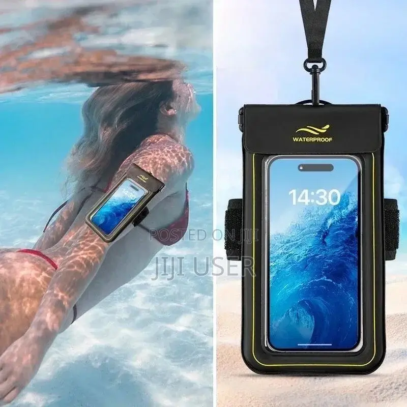 Waterproof Phone Pouch & Armband, Underwater Water Proof Phone Case