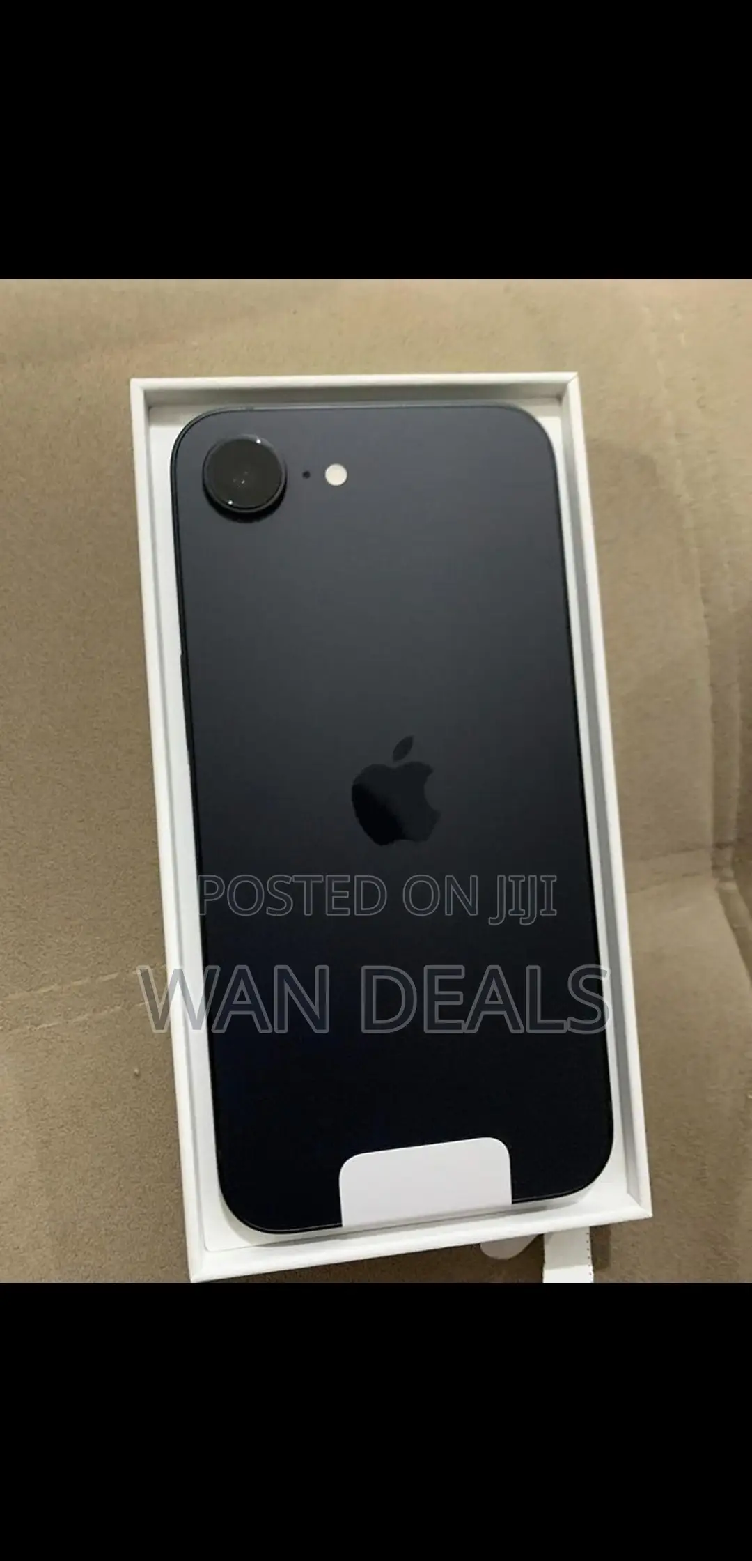 New Apple iPhone 16e 128 GB Black