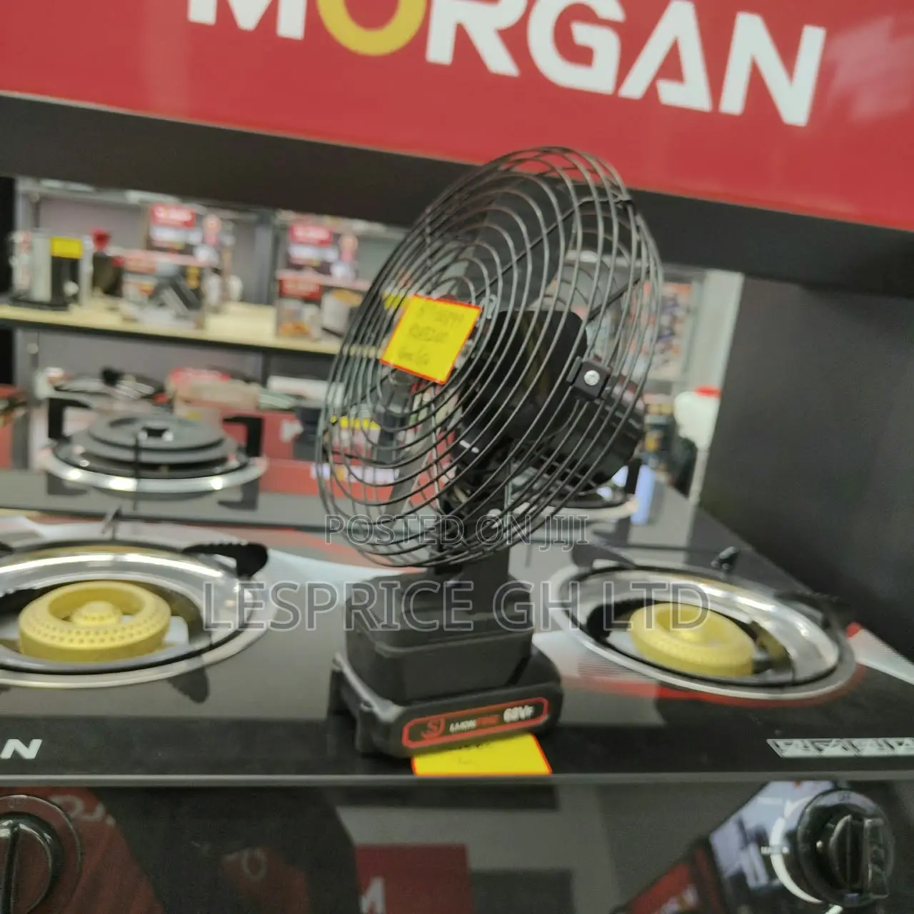 Ever Reliable Cordless Rechargeable Worksite Fan