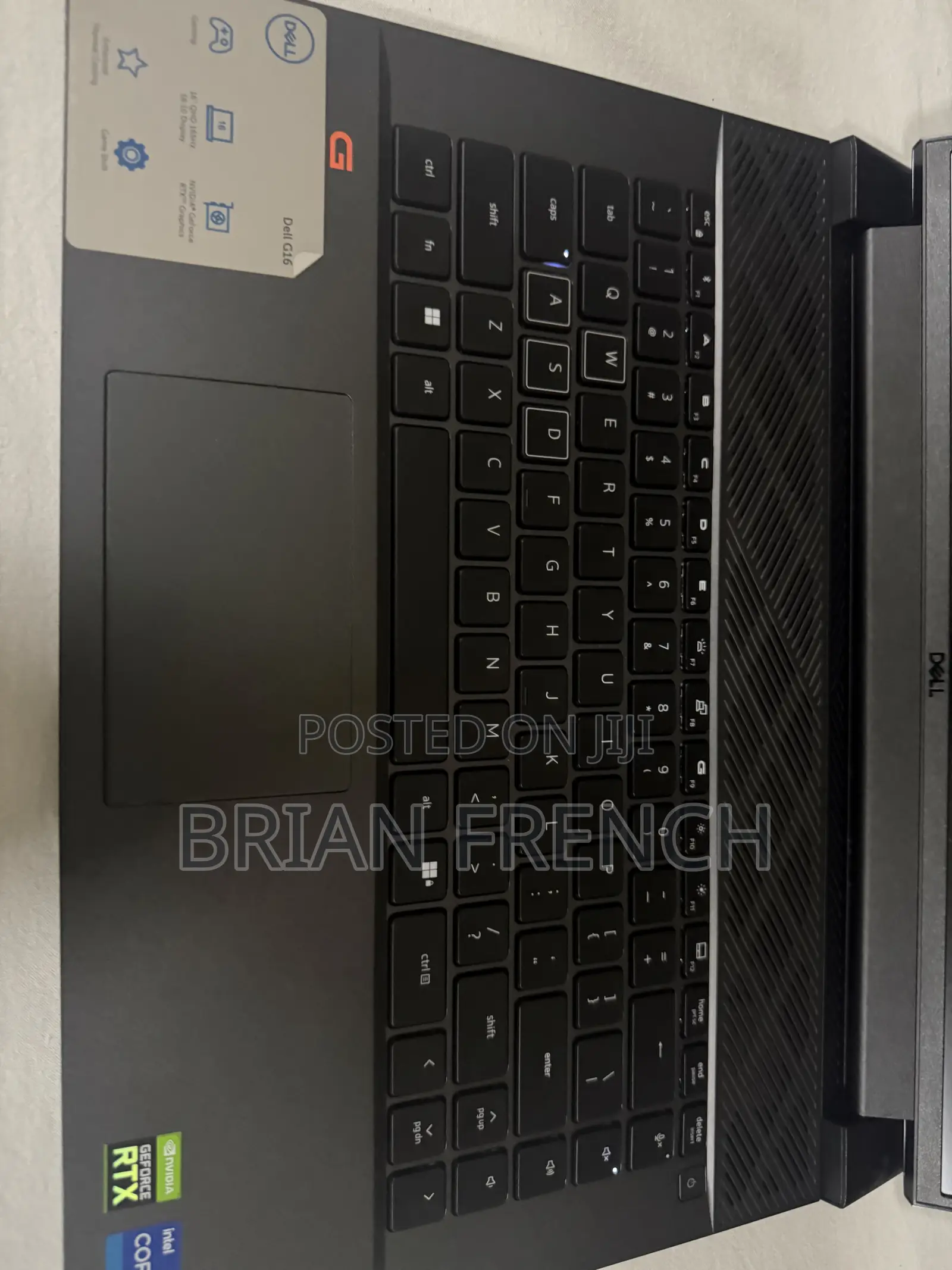 Laptop Dell G16 7620 16GB Intel Core i7 HDD+SSD 500GB