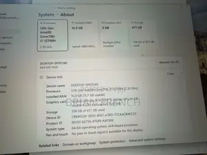 Laptop Dell G16 7620 16GB Intel Core i7 HDD+SSD 500GB