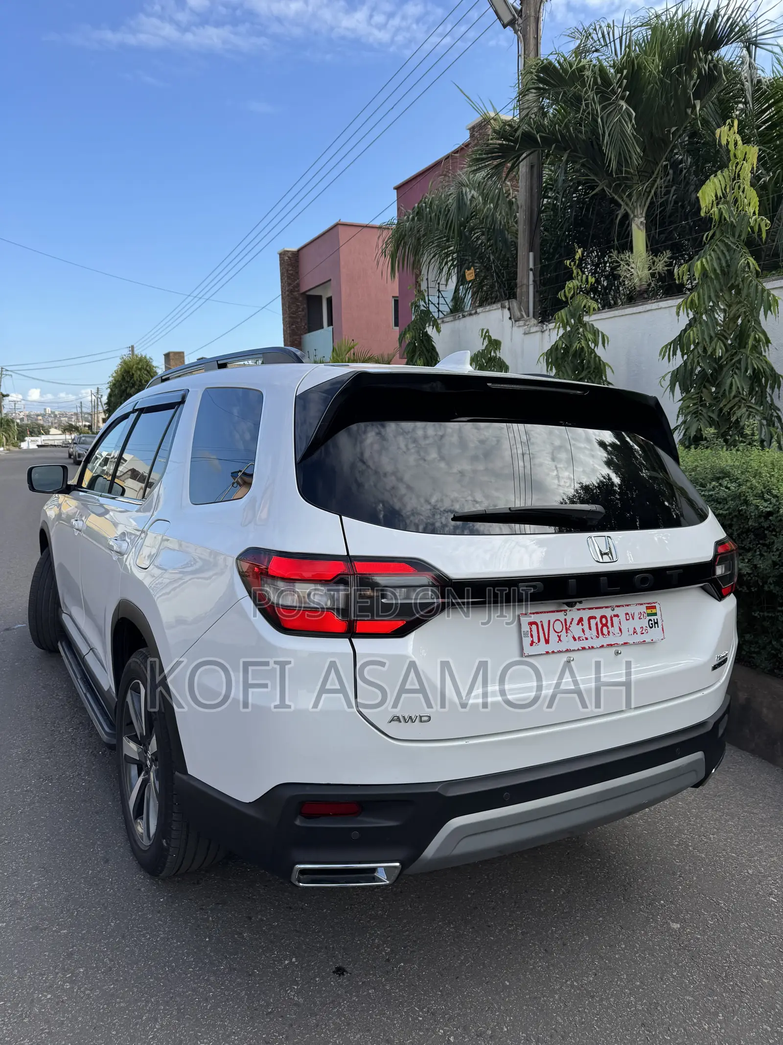 Honda Pilot Touring+ AWD 2025 White