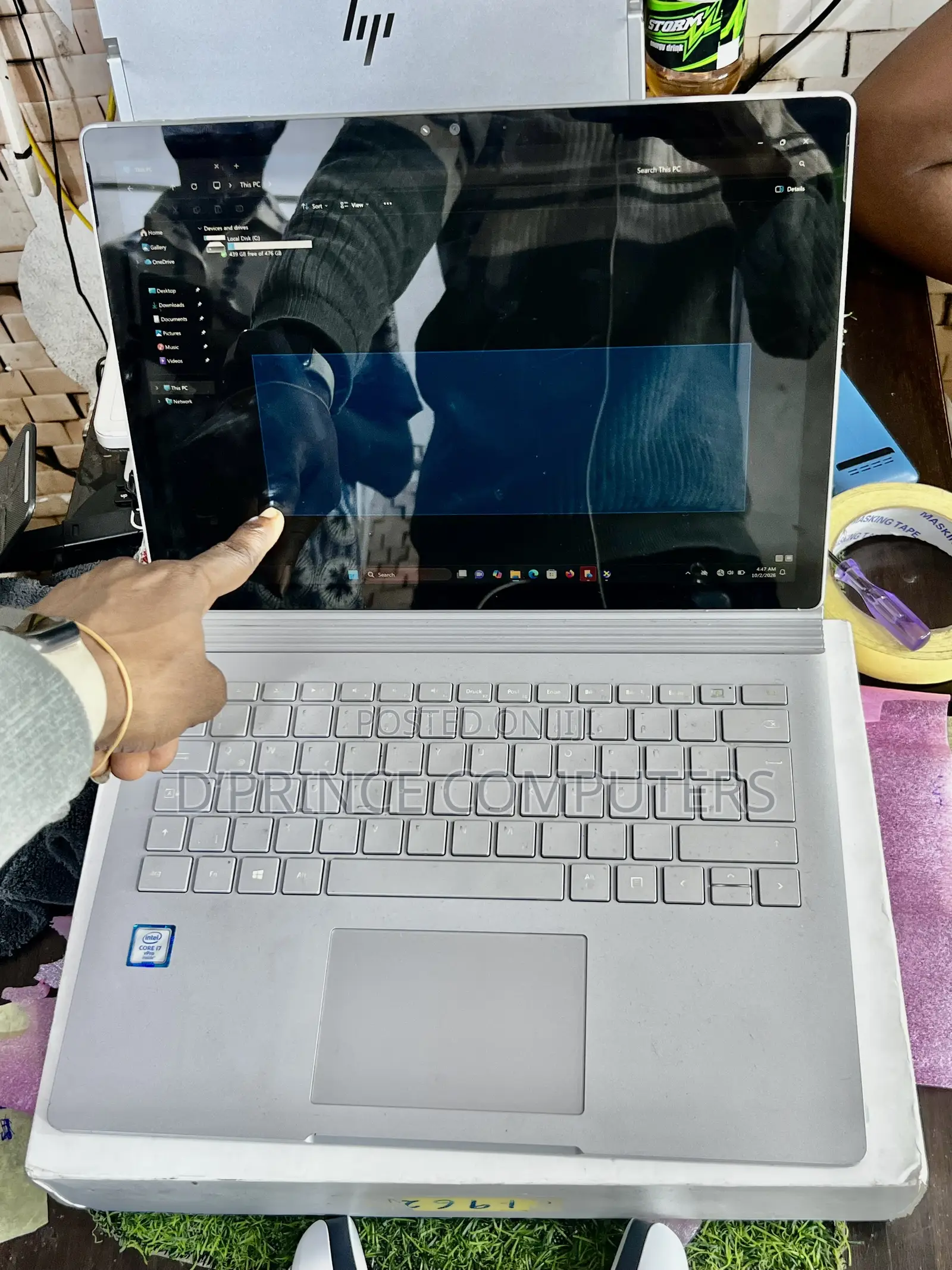 Laptop Microsoft Surface Book 16GB Intel Core i7 SSD 512GB