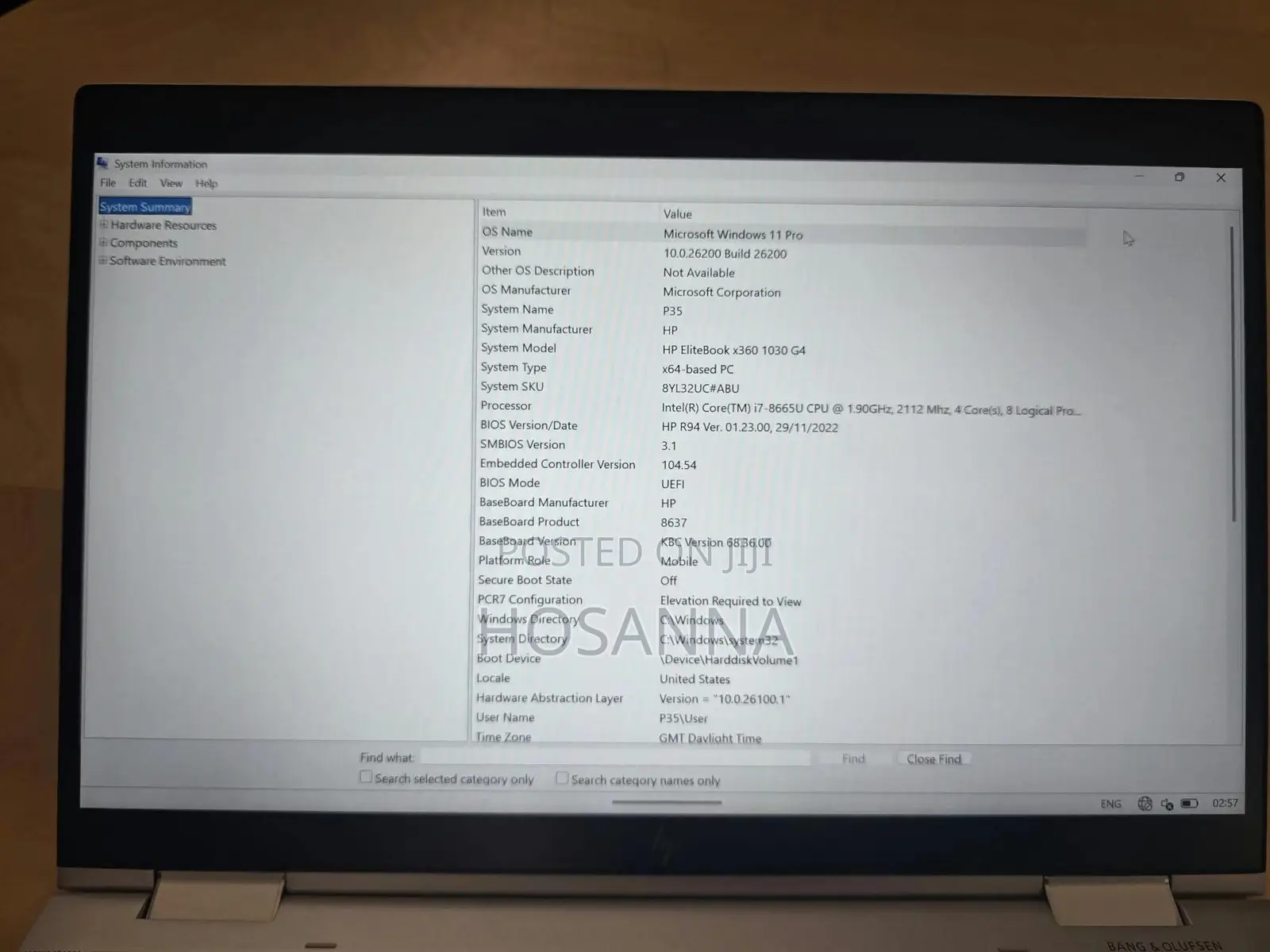 Laptop HP EliteBook x360 1030 G4 16GB Intel Core i7 SSD 256GB
