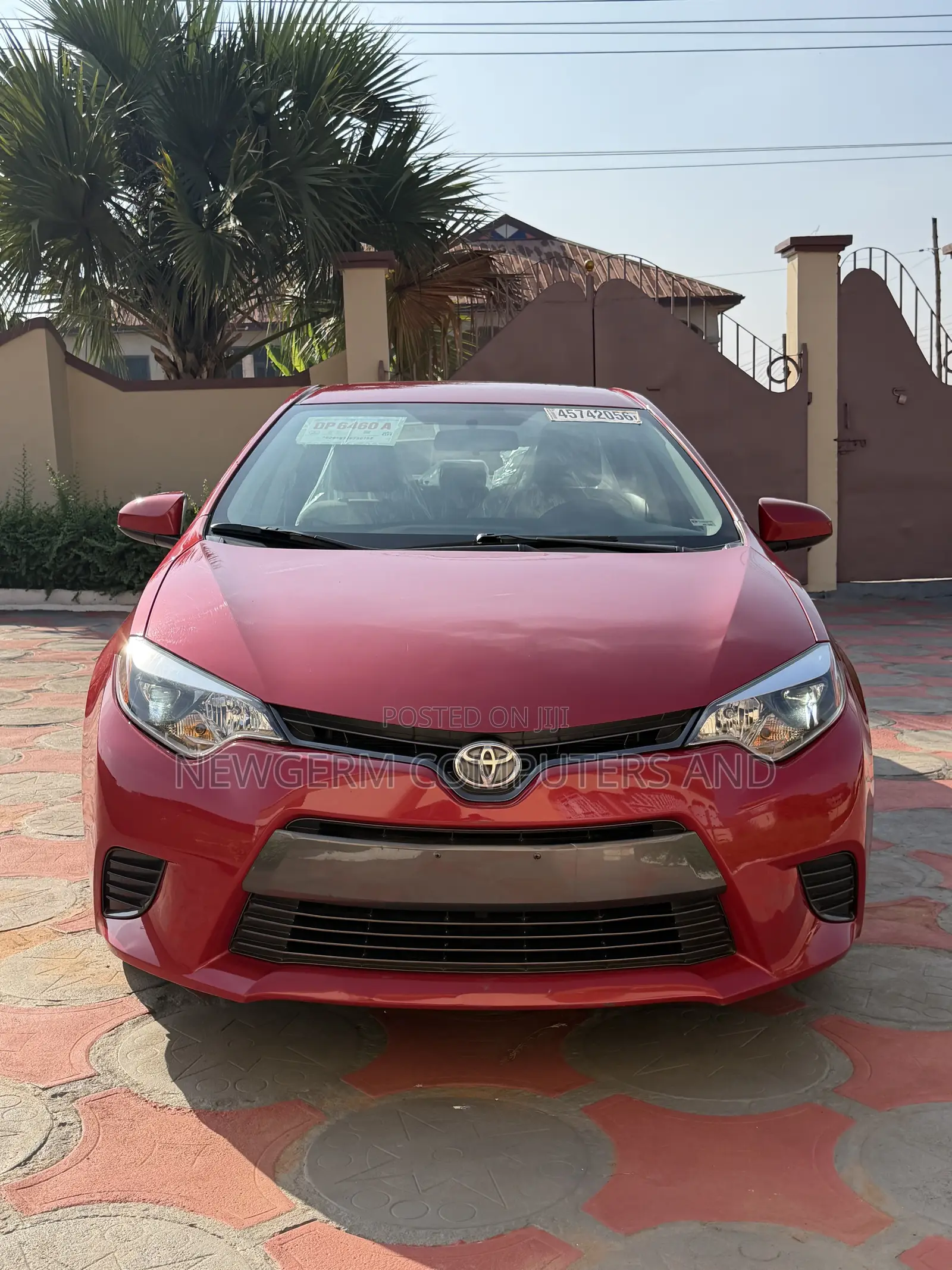 Toyota Corolla LE Plus 4dr Sedan (1.8L 4cyl CVT) 2015 Red