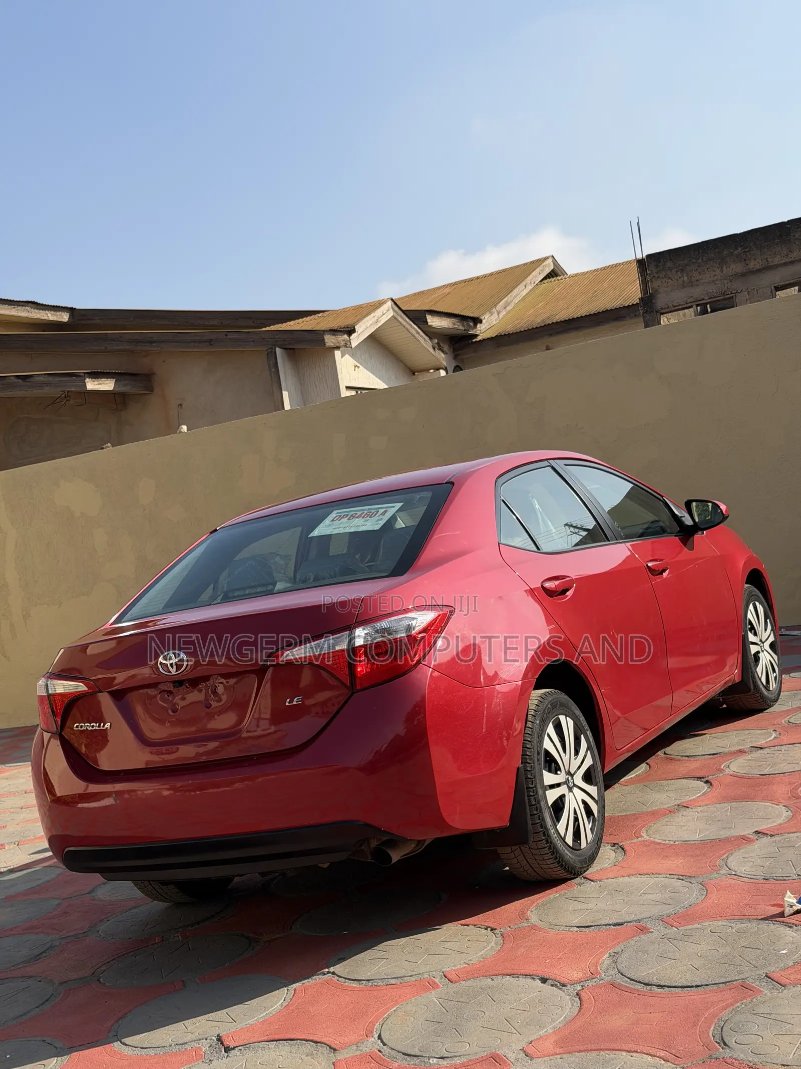 Toyota Corolla LE Plus 4dr Sedan (1.8L 4cyl CVT) 2015 Red