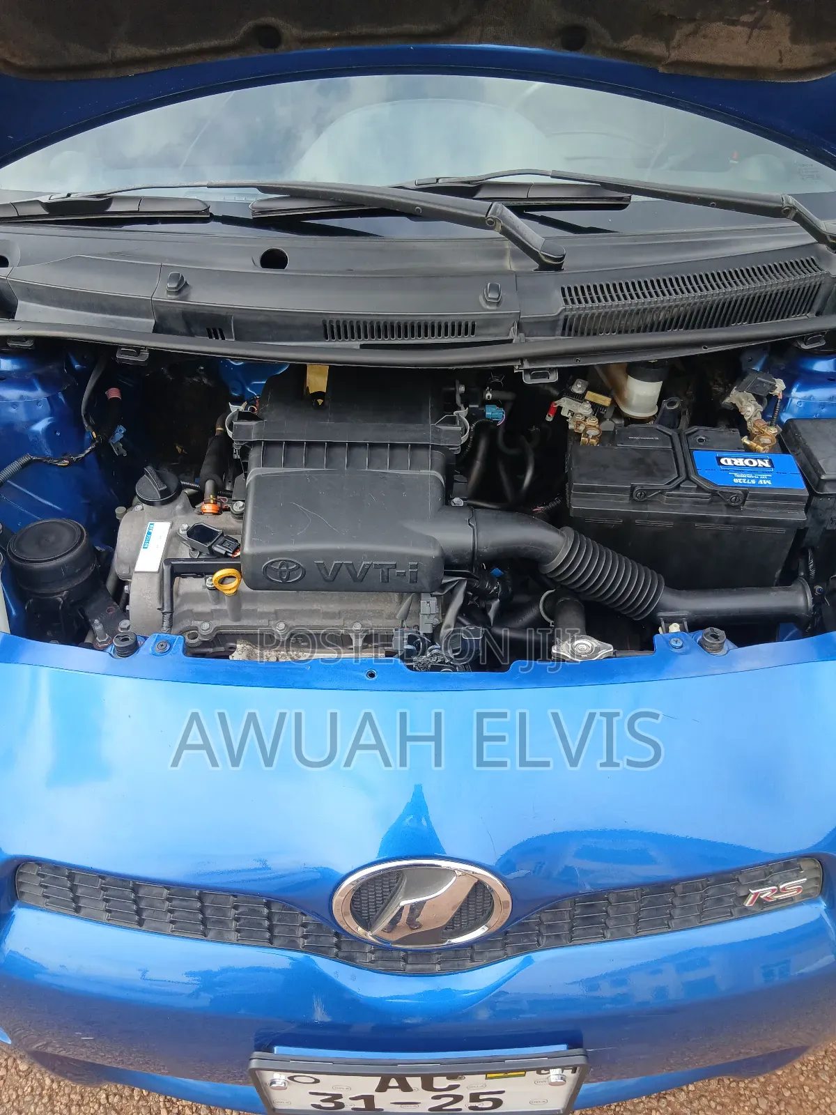 Toyota Vitz 1.3 AWD 5dr 2010 Blue