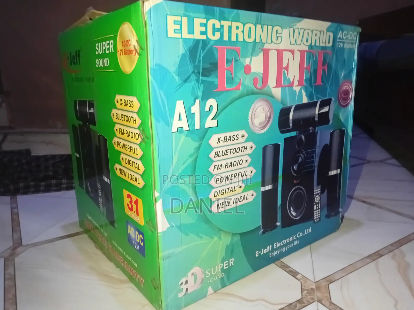Sound System E-Jeff X-Bass Power Sound
