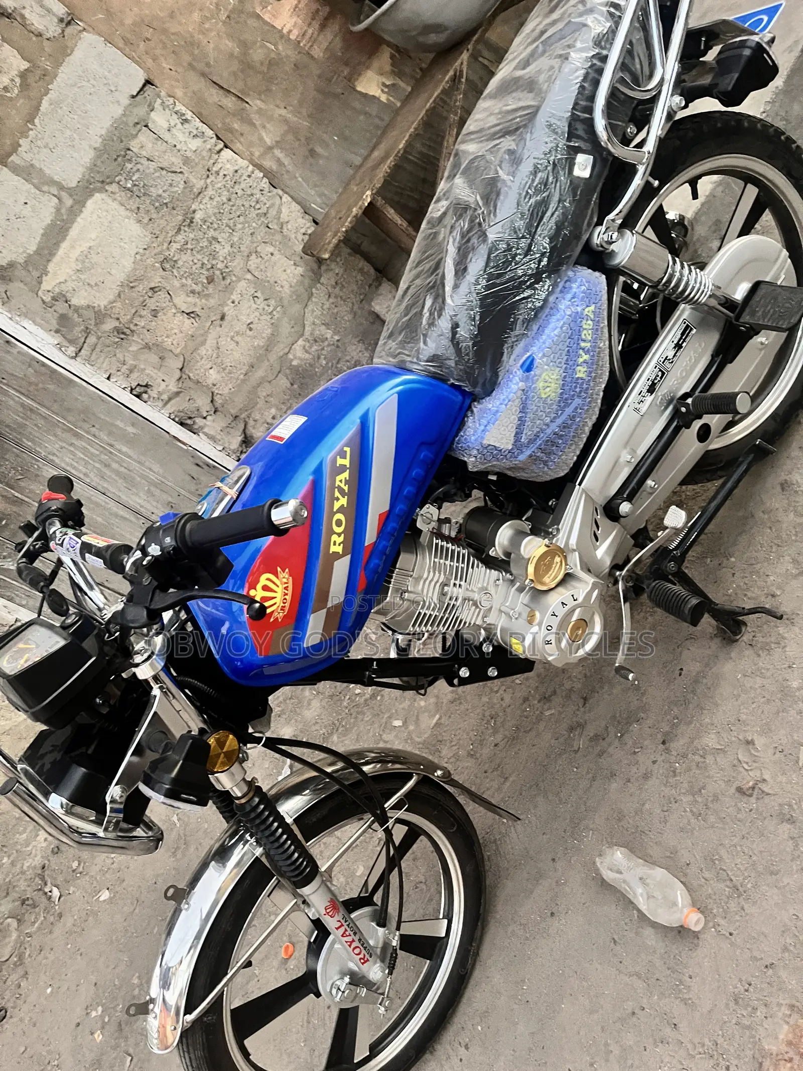 New Royal RY125 2026 Blue