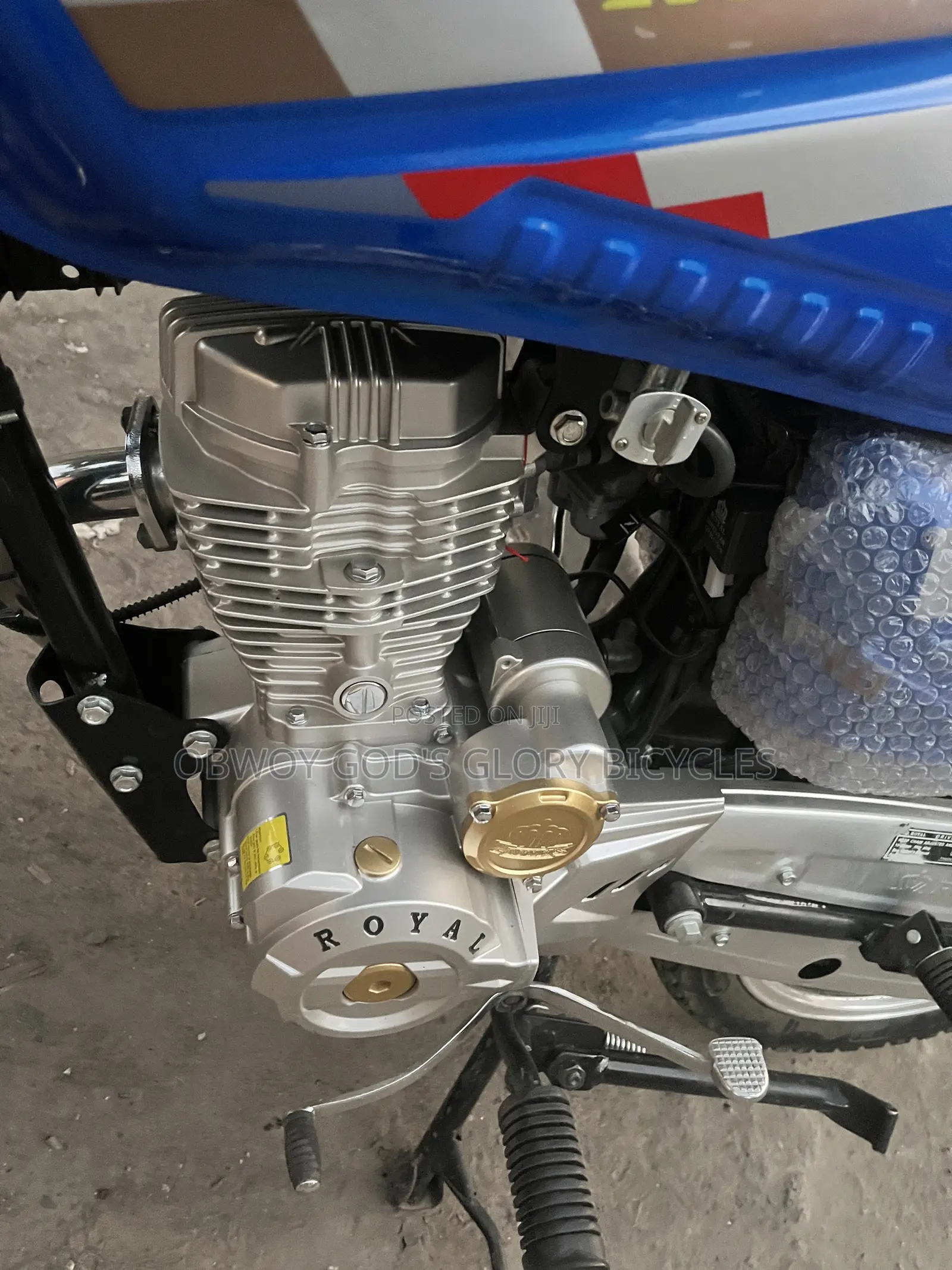 New Royal RY125 2026 Blue