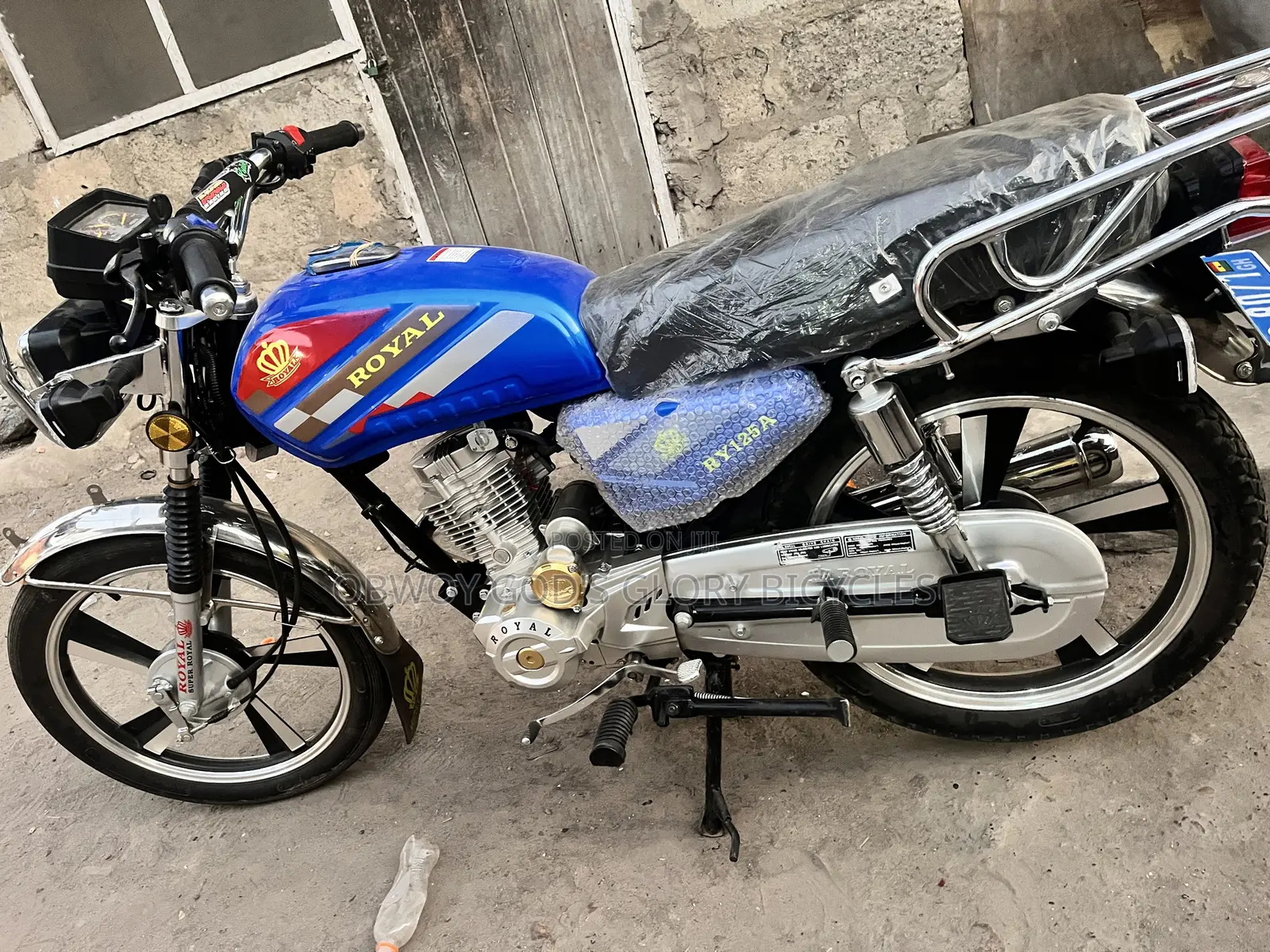 New Royal RY125 2026 Blue