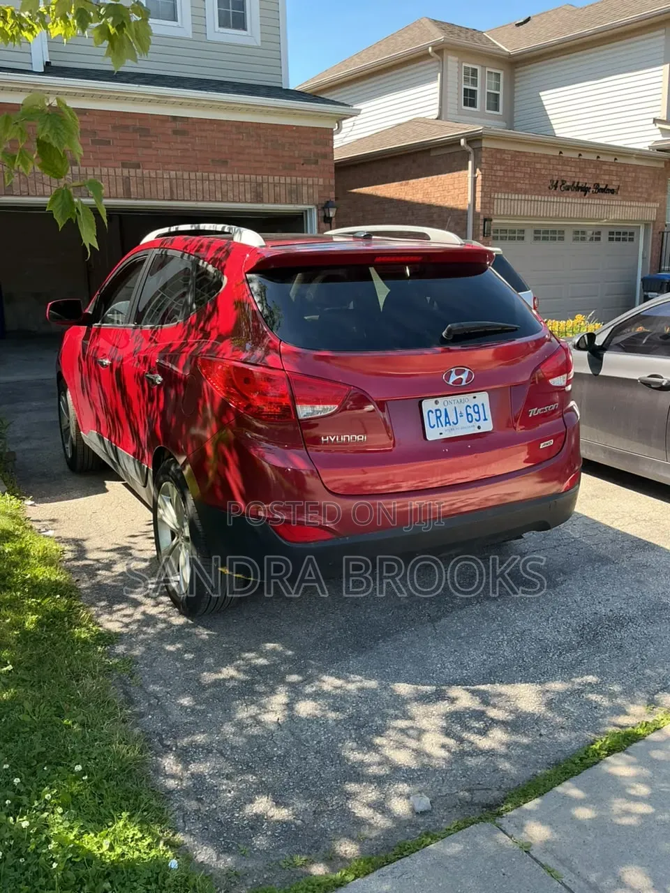 Hyundai Tucson Limited AWD 2015 Burgundy
