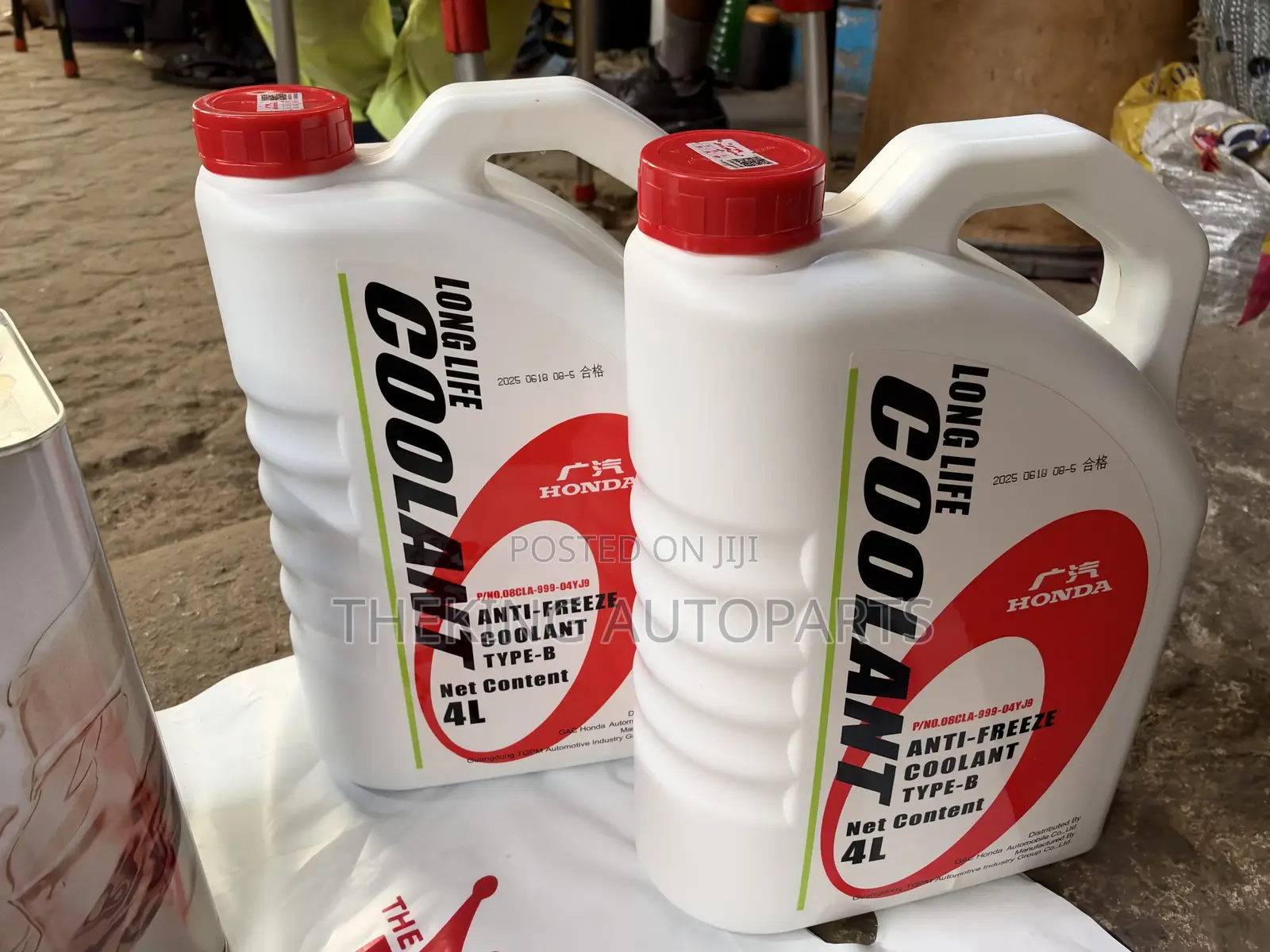 Honda Coolant Blue.