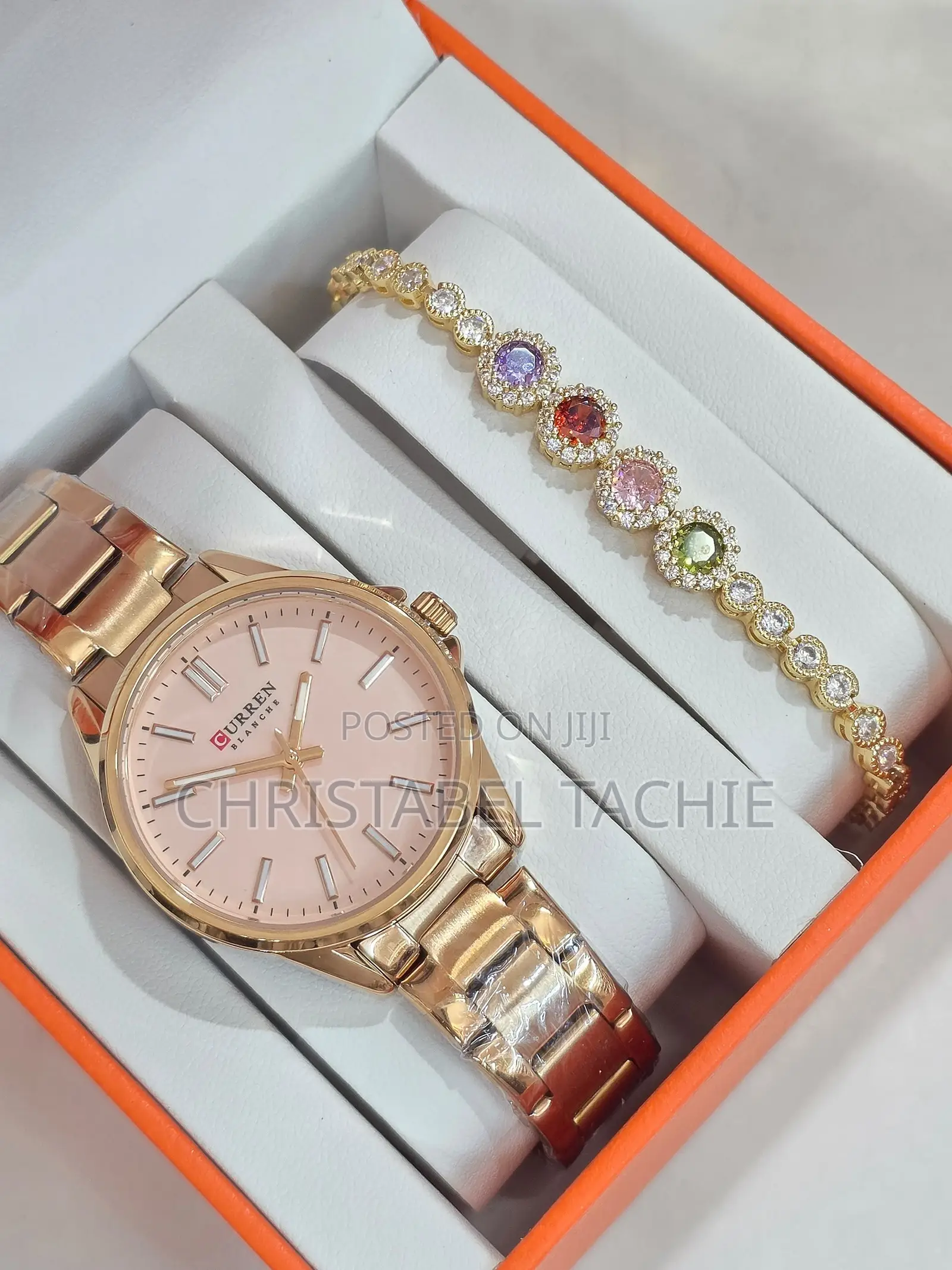 Beautiful Ladies Watch and Bracelet