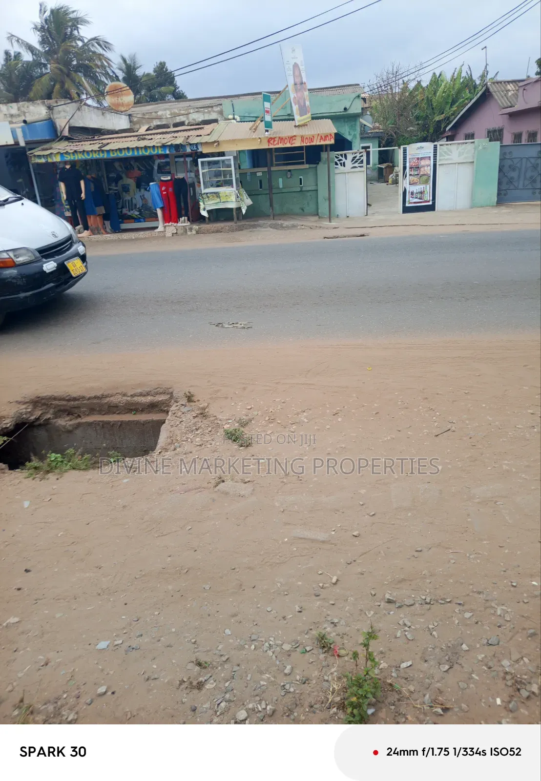 Roadside Registered 31 Acres at Adamrobe, Oyibi, Accra