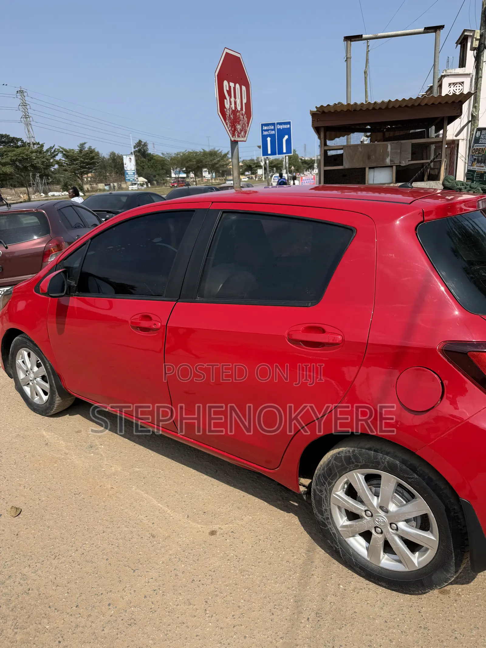 Toyota Yaris LE Hatchback 5dr 2015 Red