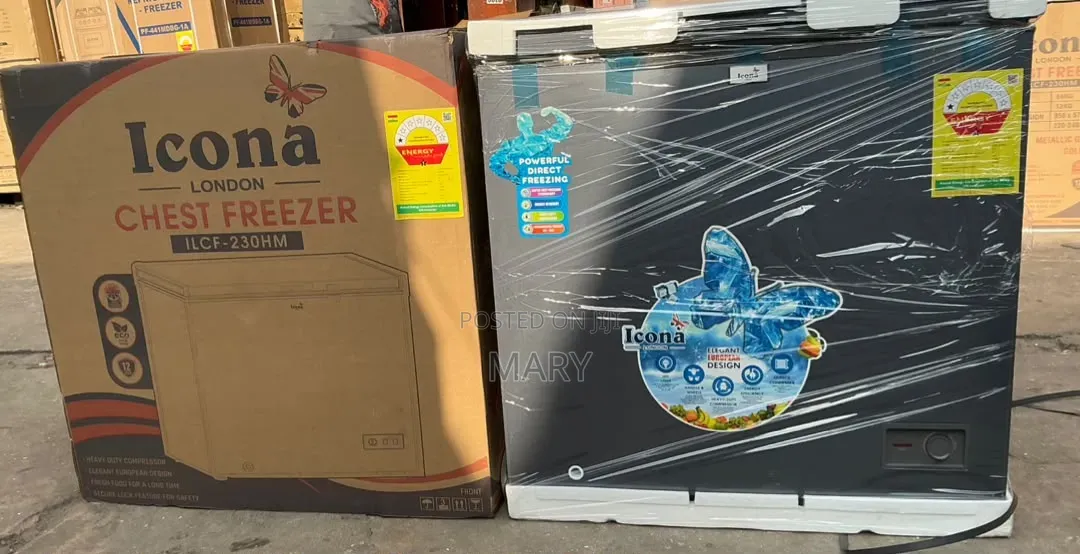 Icona Chest Freezer 200L Liters
