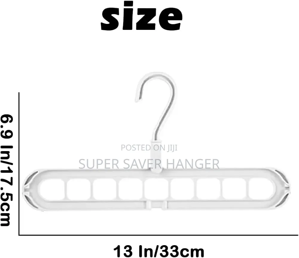 9-Space Hanger Organizer