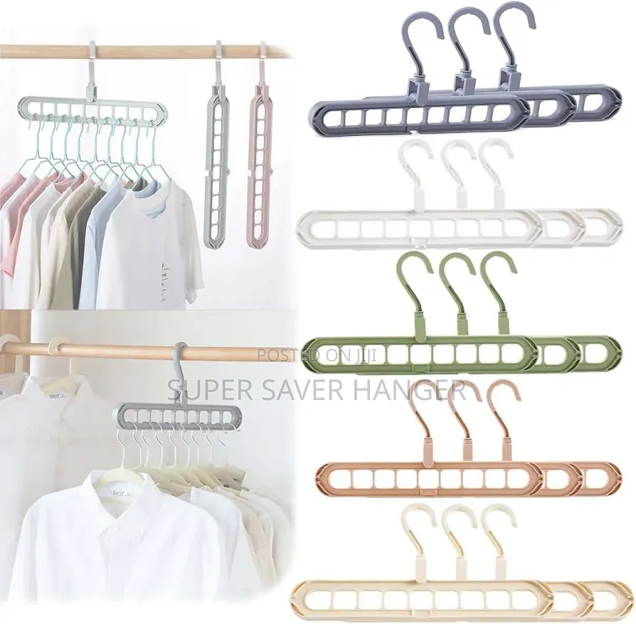 9-Space Hanger Organizer