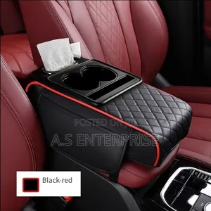 Multifunctional Car Armrest Cushion Pad & Organizer Box