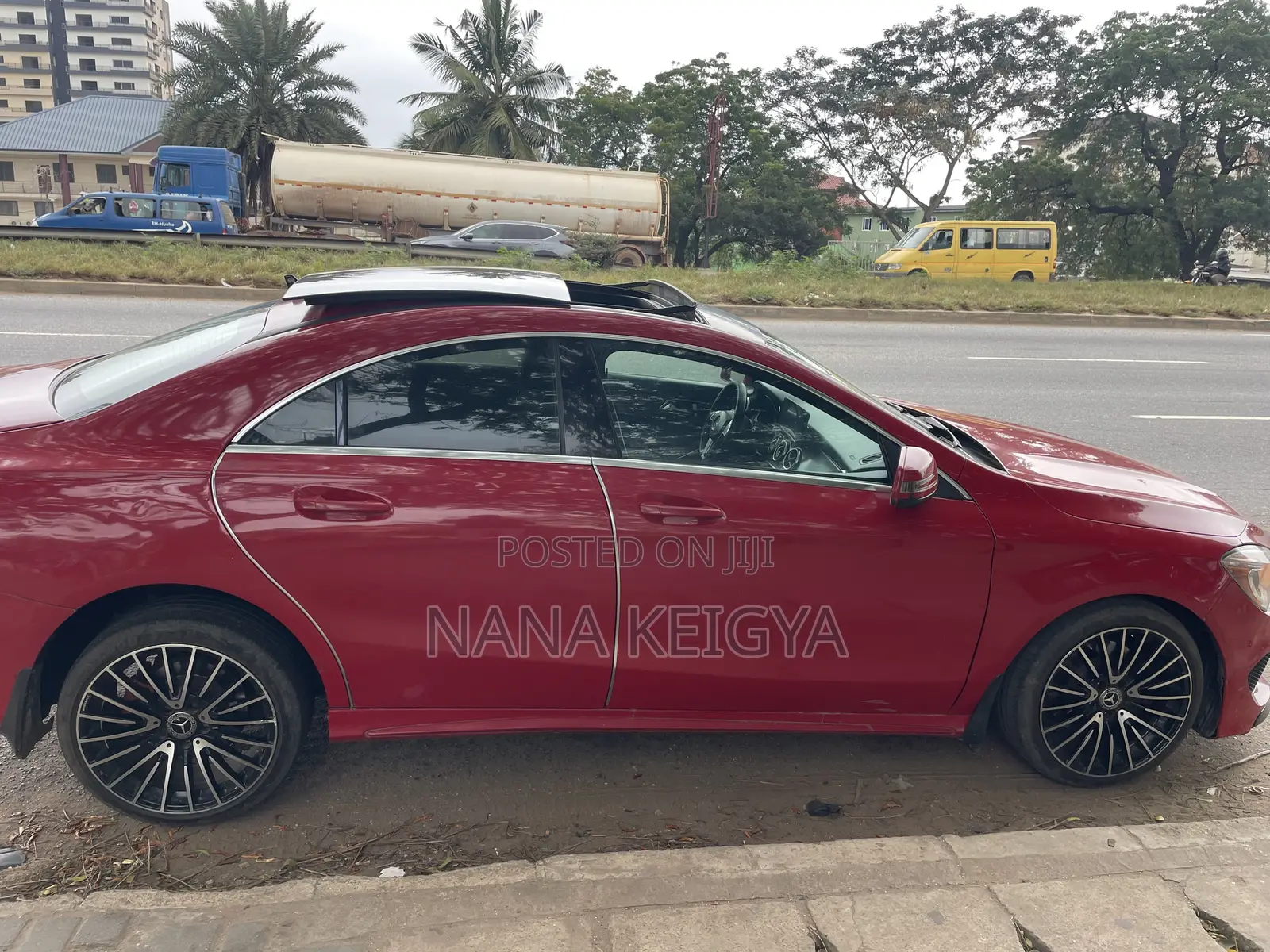 Mercedes-Benz CLA-Class CLA 250 Sedan 2014 Red