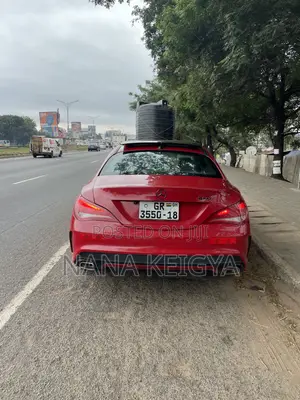 Mercedes-Benz CLA-Class CLA 250 Sedan 2014 Red