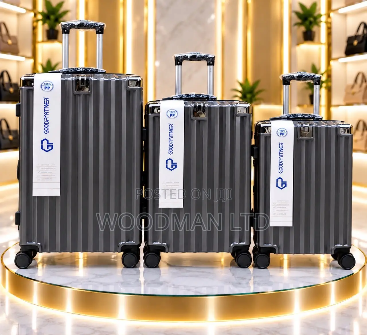 Zipless Aluminium Polycarbonate Travel Luggage