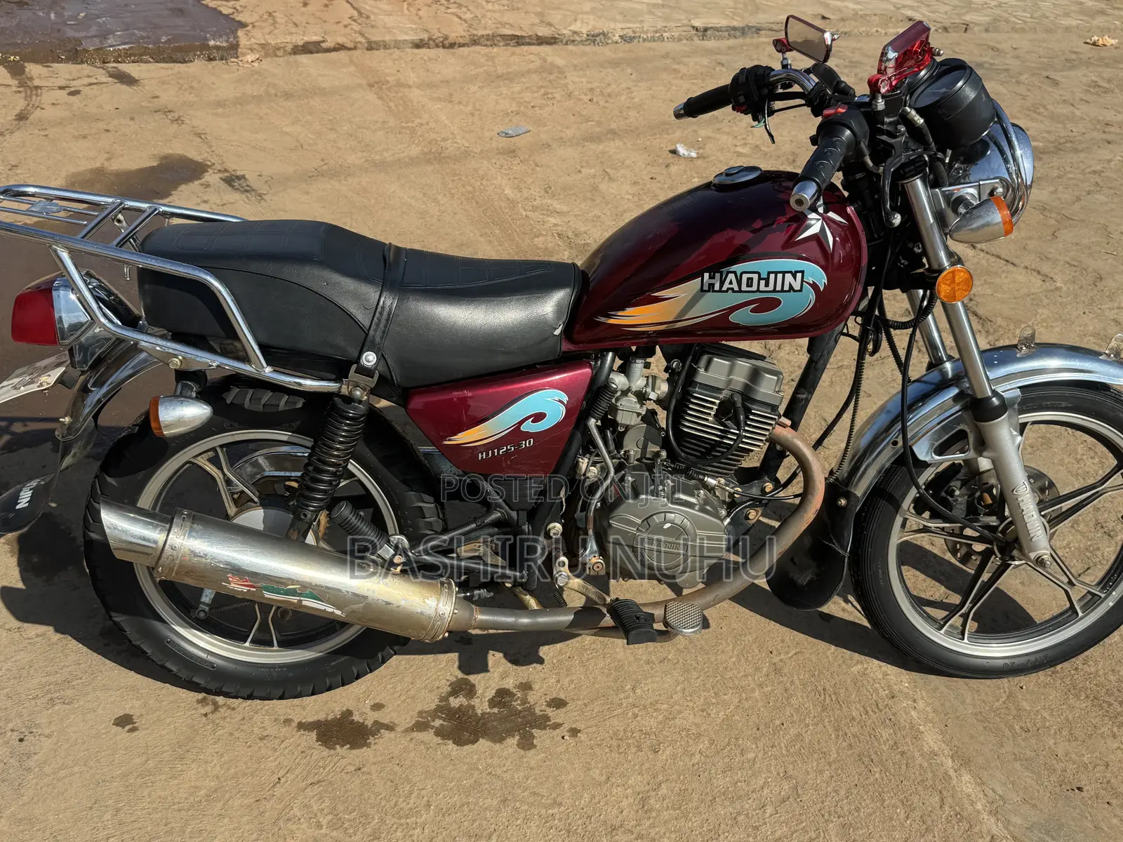 Haojin HJ125 2025 Red
