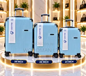 Lux 3set Zipless Aluminum Polycarbonate Travel Luggage Bag