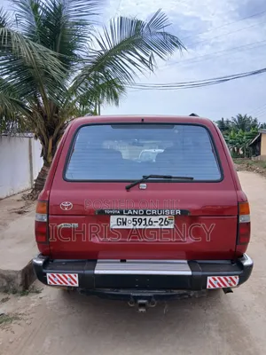 Toyota Land Cruiser 90 1997 Red