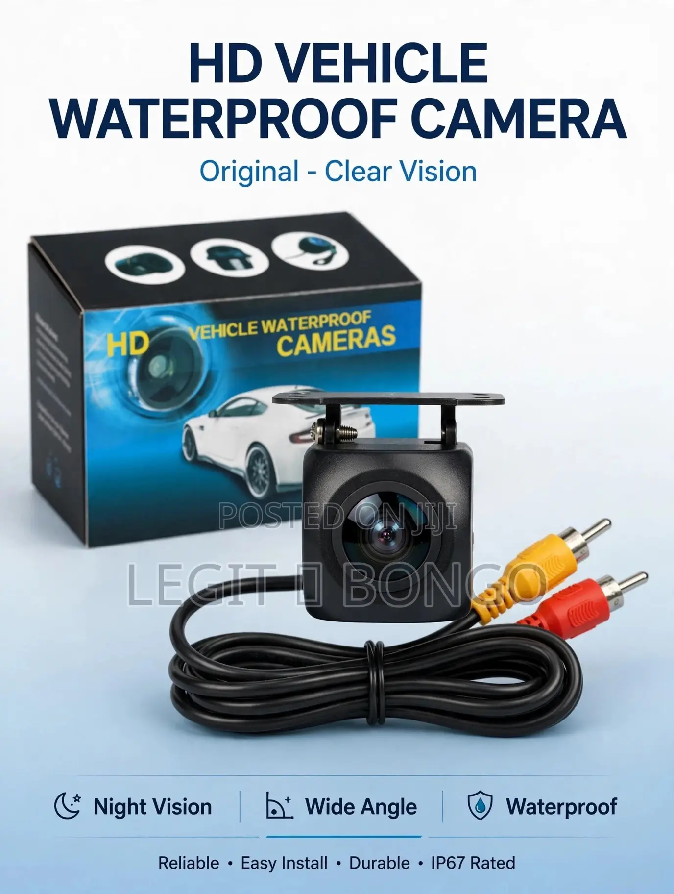 Hd Vehicle Waterproof Reverse Camera