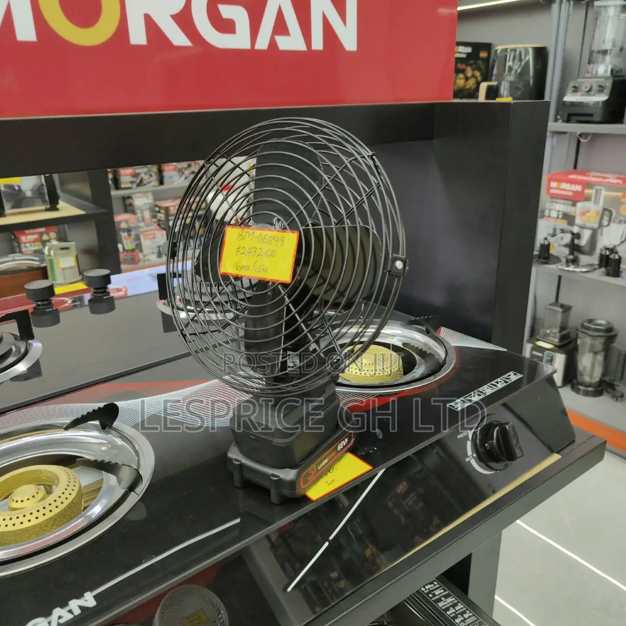 Great Performance Yet Very Affordable Cordless Rechargeable Desk-Fan