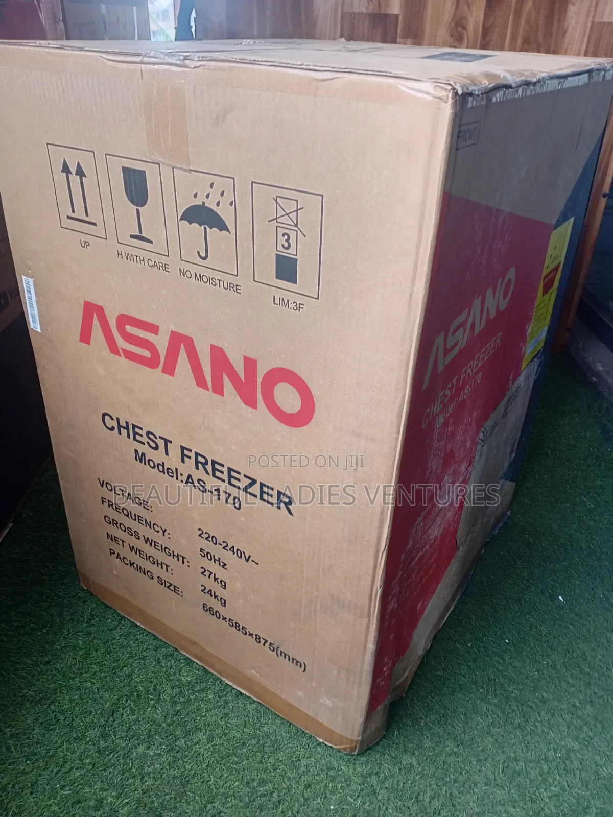 Asano Chest Freezer 144litres Chest Freezer