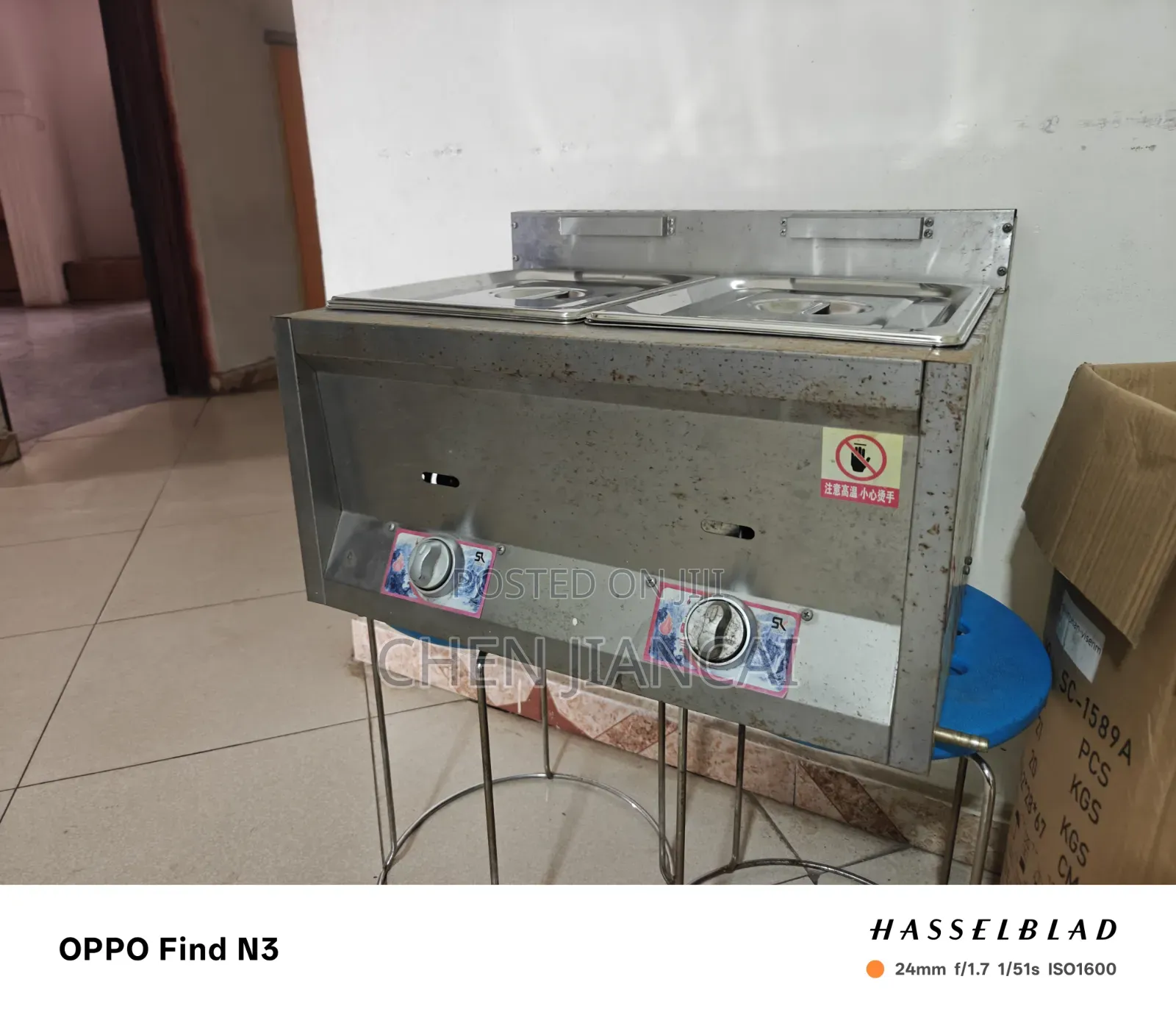 Gas Fryer Deep Pot