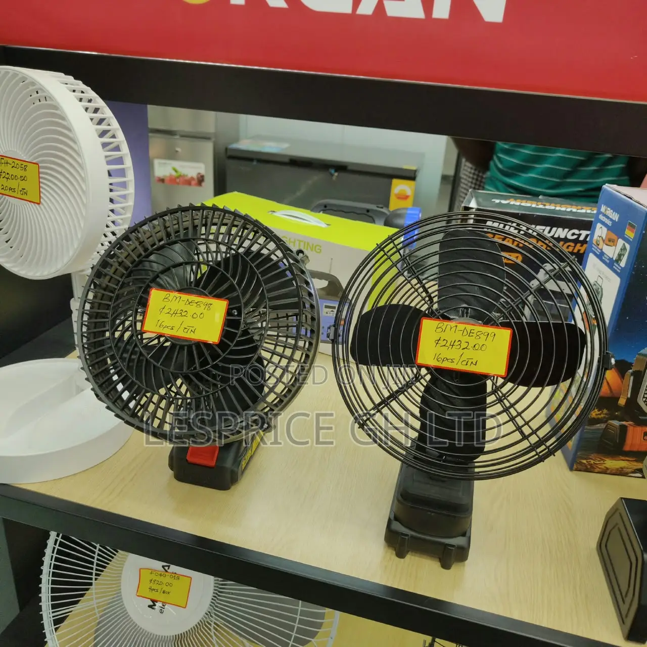 Massive Clearance Sale on Our Brandnew Cordless Rechargeable Desk-Fan