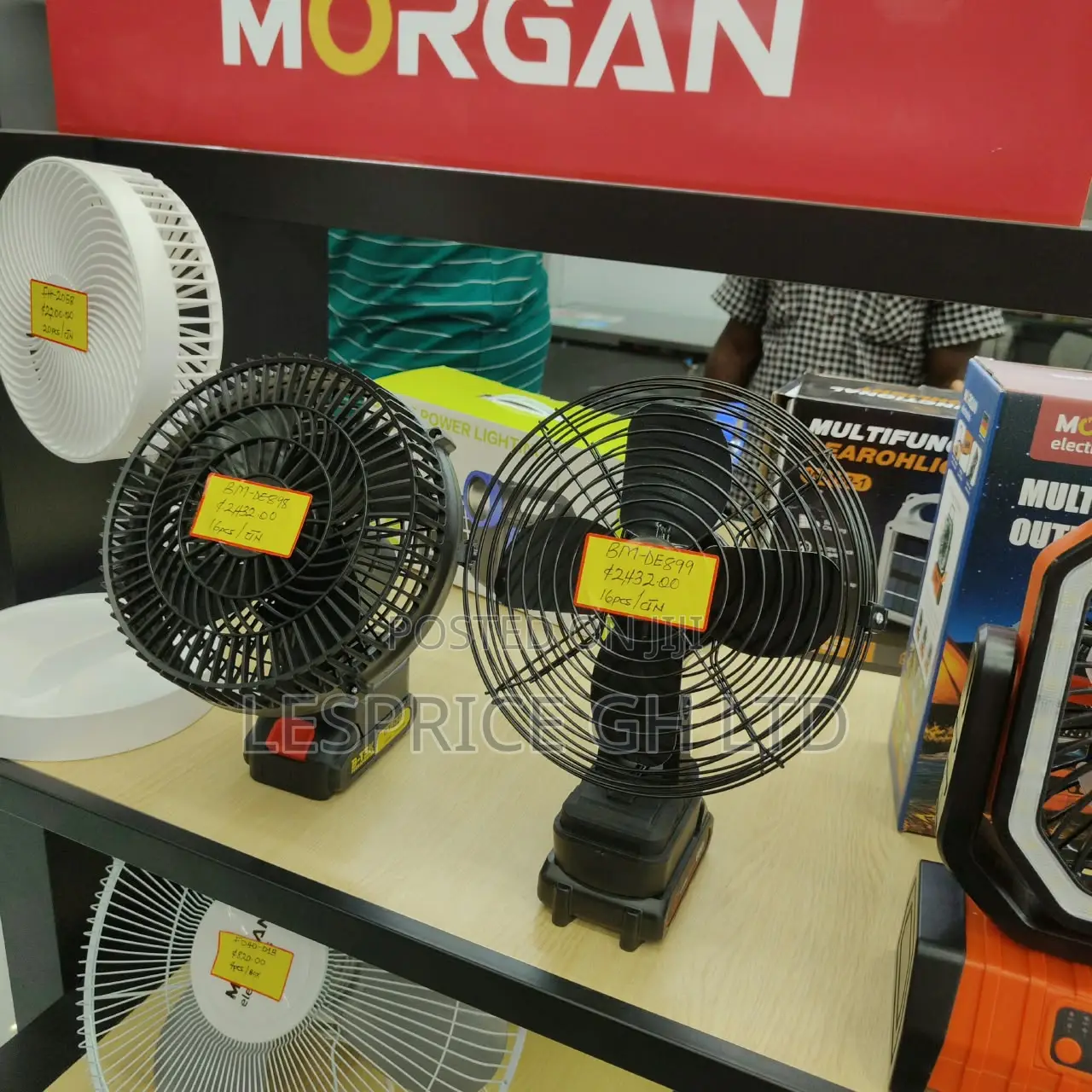 Save Energy and Time on Our Solid Rechargeable Cordless Desk-Fan