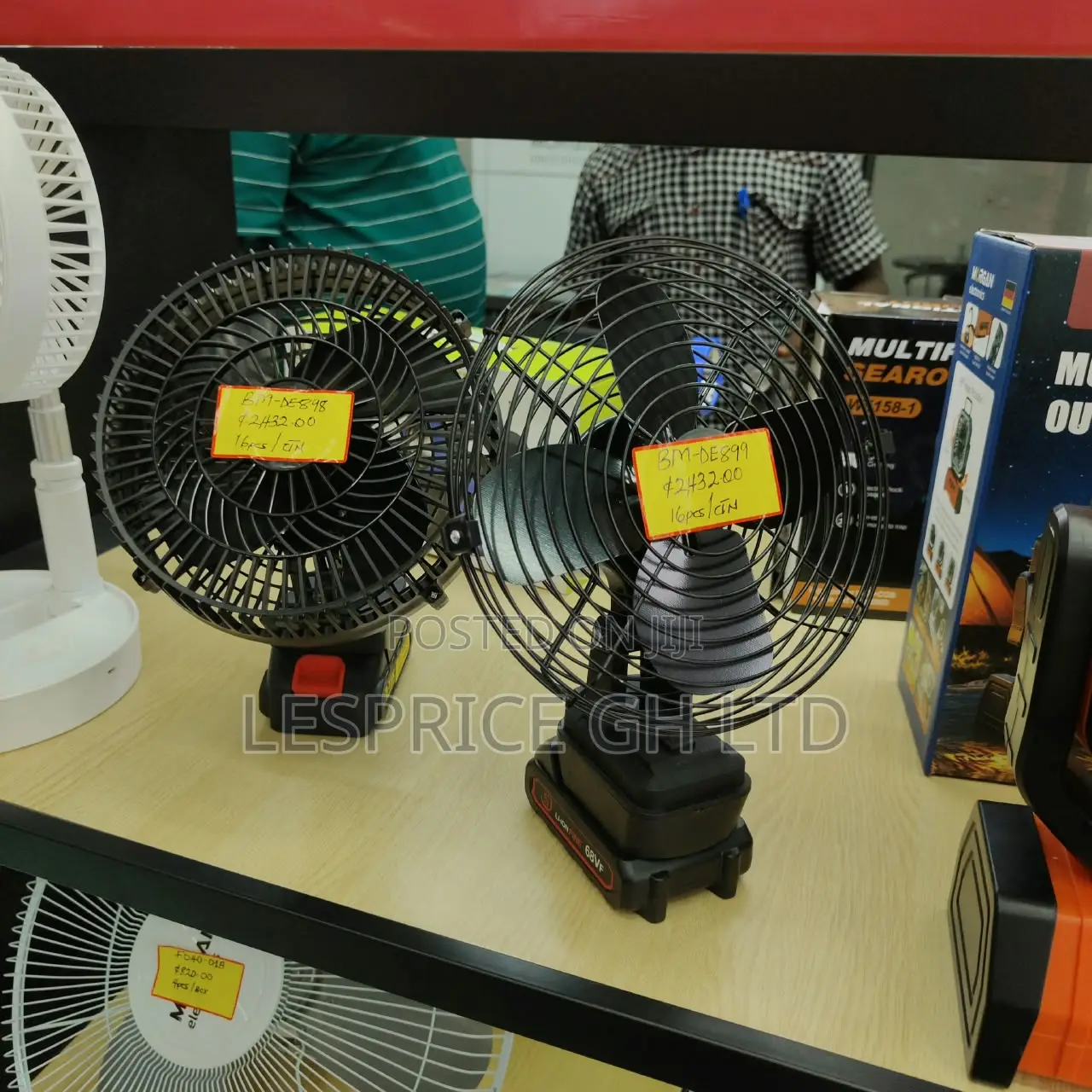 Tuesday Special Promo on Our Strong Cordless Rechargeable Desk-Fan
