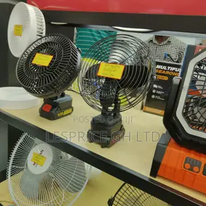 Monster Performance Morgan Cordless Rechargeable Desk-Fan