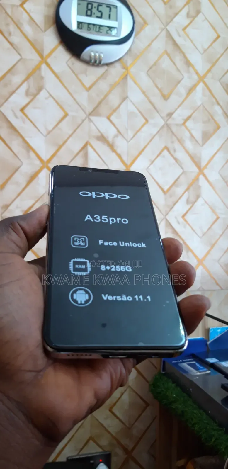 New Oppo A56 5G 256 GB White